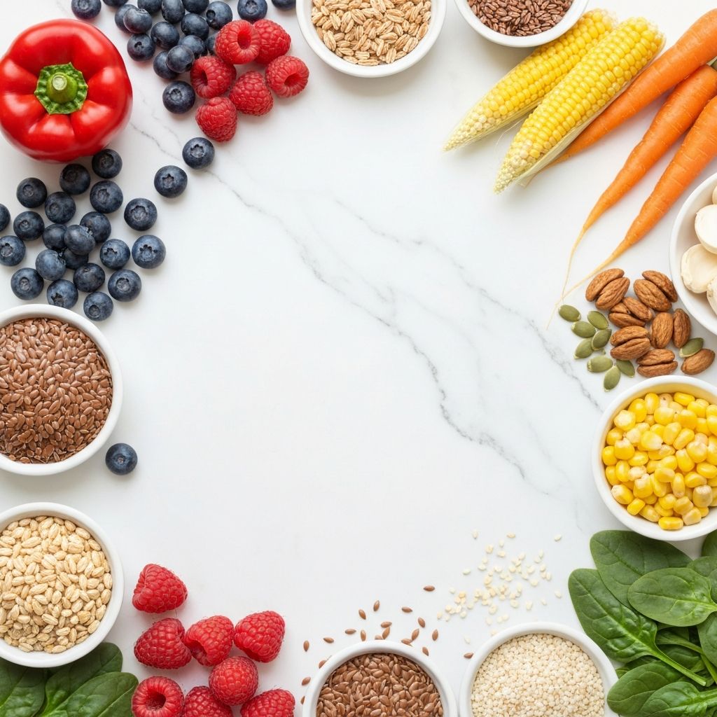 Prirodni obroci i namirnice u neutralnom okruženju