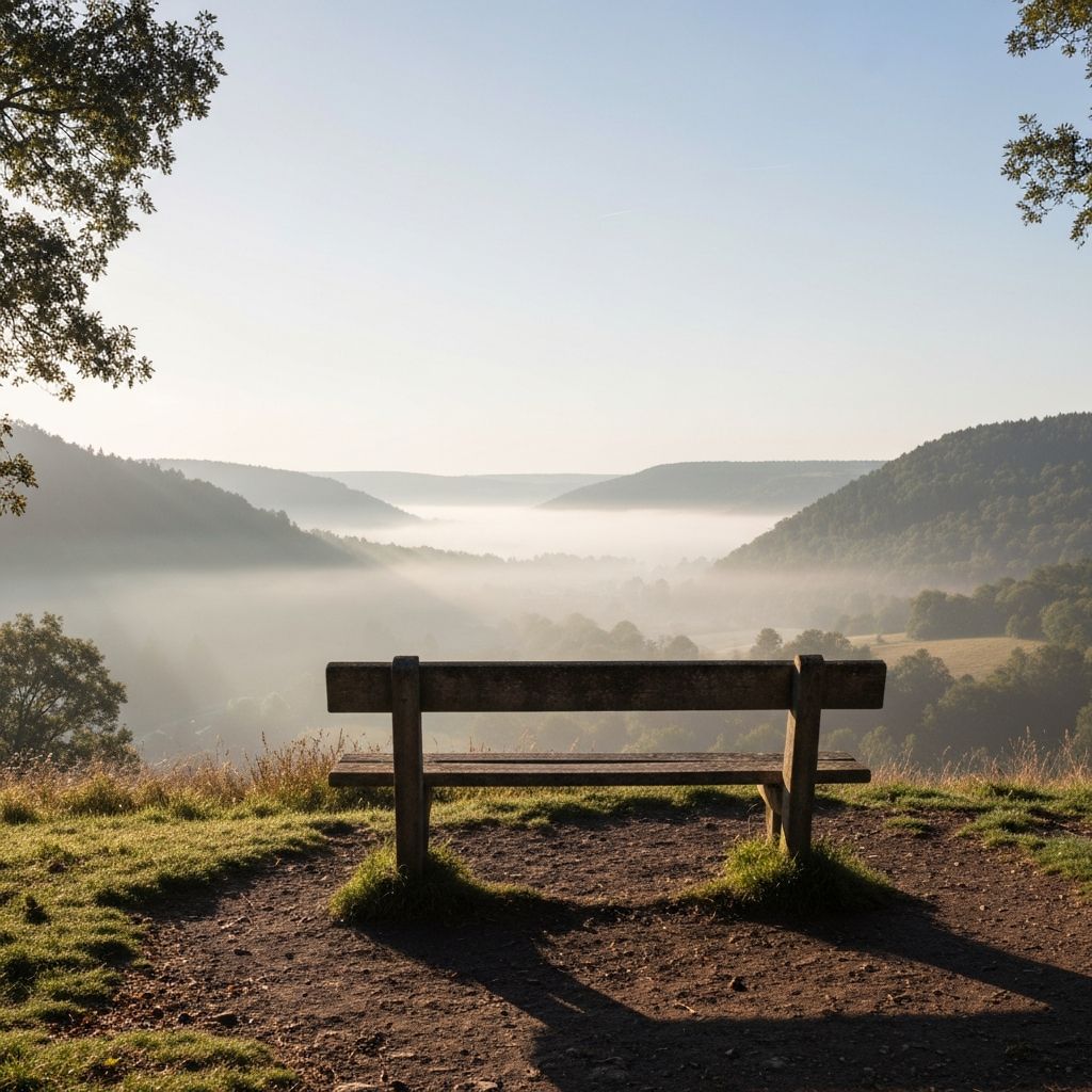Tiha prirodna scena simbolizuje unutrašnji spokoj i mentalnu jasnoću